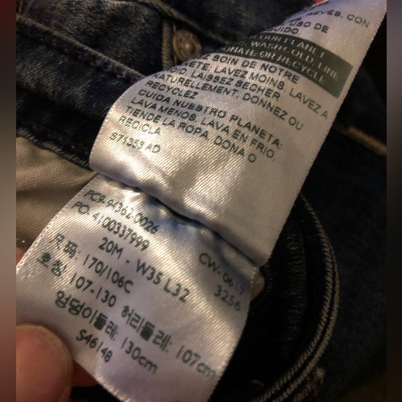 Size 20 Levi Strauss boot cut jeans - Picture 6 of 6